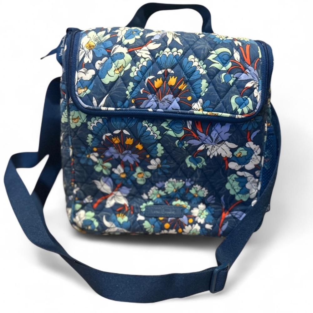 Vera Bradley Navy Blue Floral Baby Bag